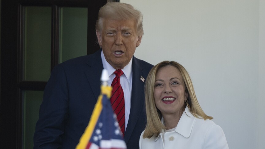 İtalyan basını: Meloni ve Trump arasında bir "açıklığa kavuşturma" görüşmesi yapıldı