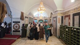 İsrail'in kısıtlamalarına rağmen Filistinliler hicri yılbaşını Harem-i İbrahim Camisi'nde karşıladı