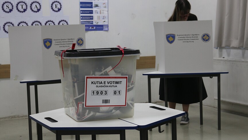 Zgjedhjet në Kosovë  Lëvizja Vetëvendosje mori 72 94 për qind nga votat me postë