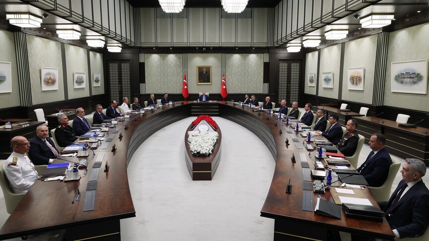 Milli Güvenlik Kurulu toplantısı sonrası yayımlanan bildiride Türkiye'nin barış vurgusu öne çıktı