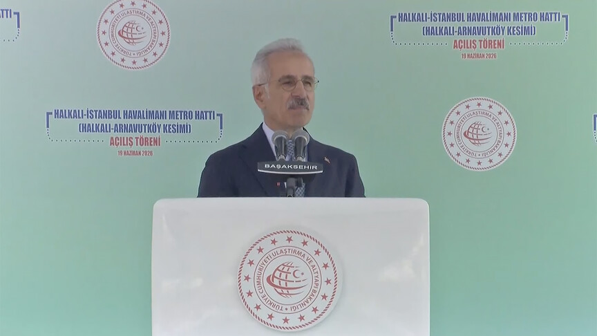 Bakan Uraloğlu: Toplam raylı sistem hattı uzunluğu 180 kilometreye ulaştı