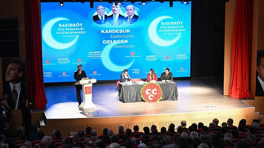 MHP Bahçelievler ve Bakırköy ilçe kongrelerinden genel plan.