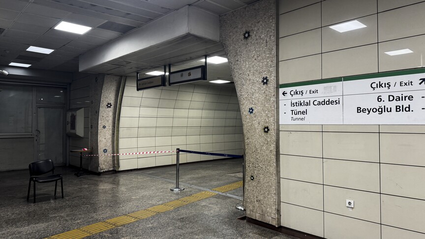 Taksim Metro İstasyonu kullanıma kapatılacak