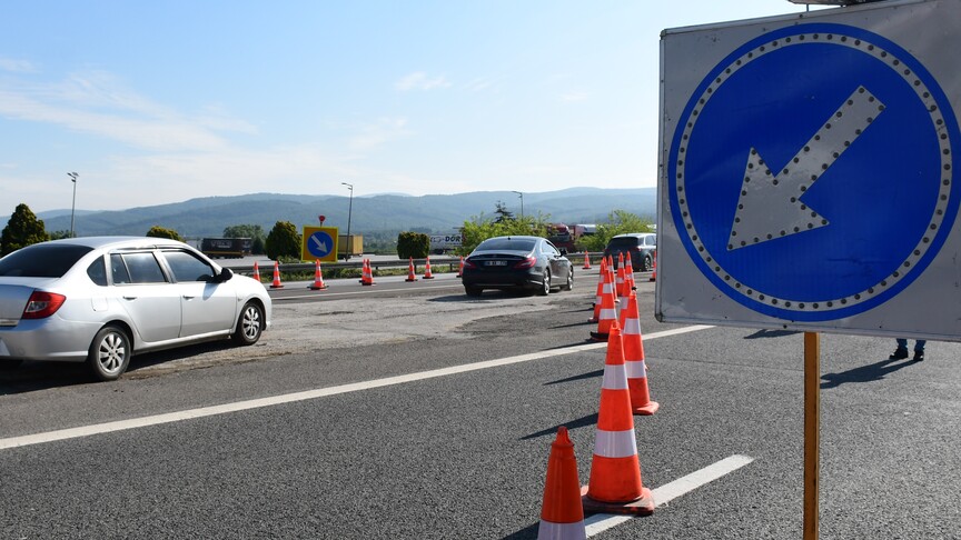 Anadolu Otoyolu Kocaeli Kesimi Ankara Yönü Üstyapı Çalışması Nedeniyle Trafiğe Kapatılacak