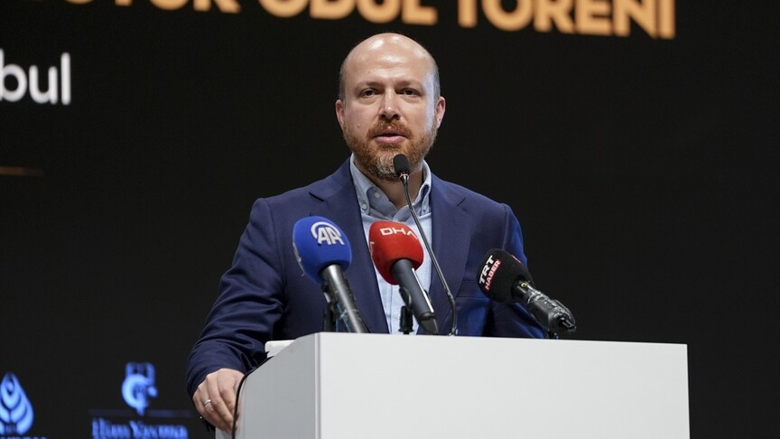 Bilal Erdoğan, "Peygamberimiz Temalı Yapay Zeka ile Dijital İçerik Geliştirme Projesi"nin ödül töreninde konuştu
