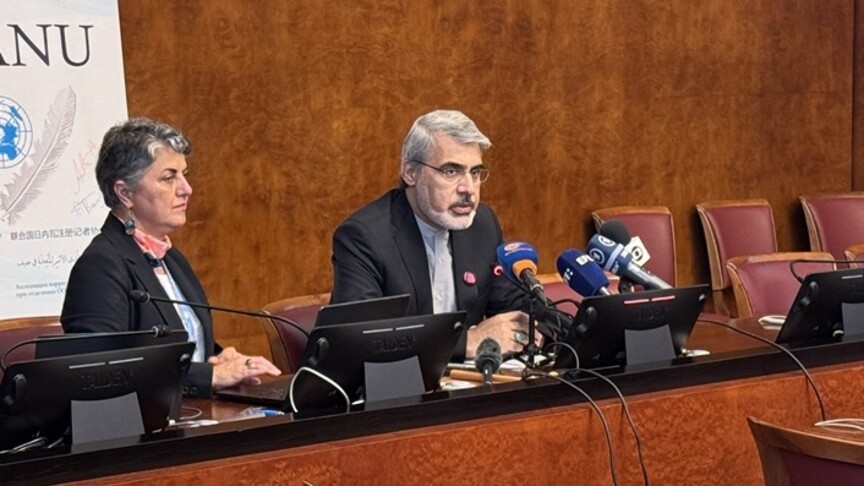 İran'ın BM Cenevre Ofisi Daimi Temsilcisi Ali Bahreini