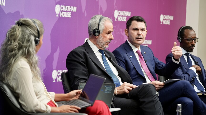 Çevre, Şehircilik ve İklim Değişikliği Bakanı Murat Kurum Londra'da