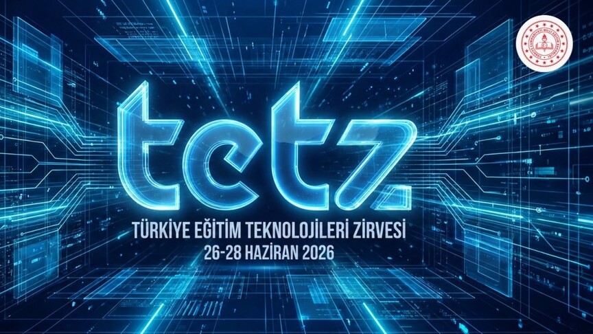 Milli Eğitim Bakanlığı'nın eğitim teknolojileri zirvesi logosu veya etkinliği temsil eden bir görsel