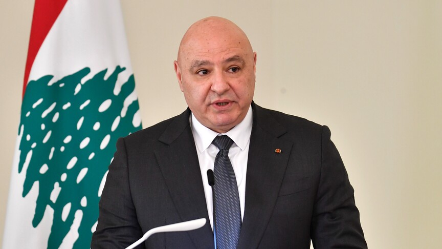 Lübnan Cumhurbaşkanı Joseph Avn