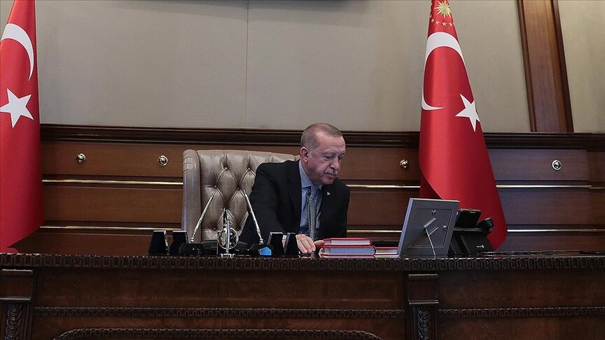 Cumhurbaşkanı Erdoğan ve Moritanya Cumhurbaşkanı Ghazouani