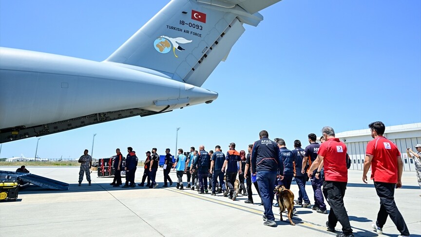 Turkey Sends Humanitarian Aid and Search and Rescue Team to Venezuela