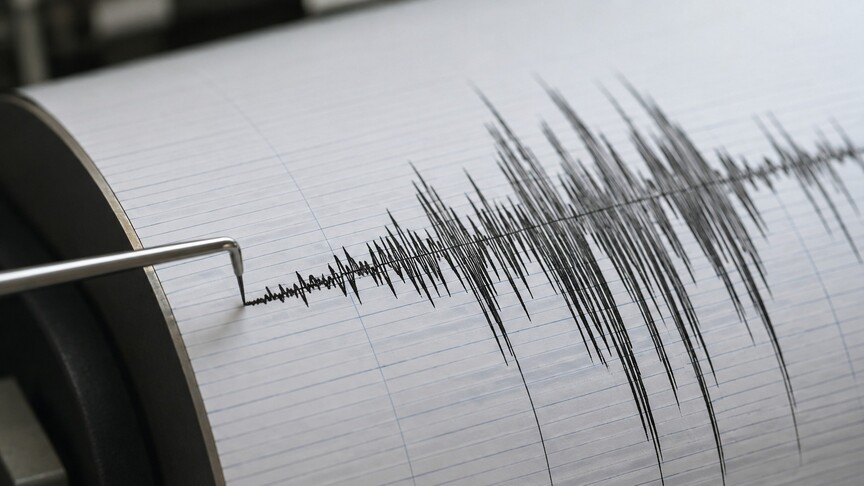 Afganistan'da meydana gelen 6.1 büyüklüğündeki deprem sonrası hasar gören binalar.