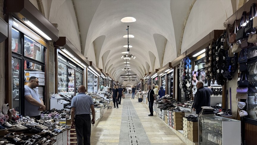 Kahramanmaraş Tarihi Kapalı Çarşı restorasyon sonrası görüntüsü