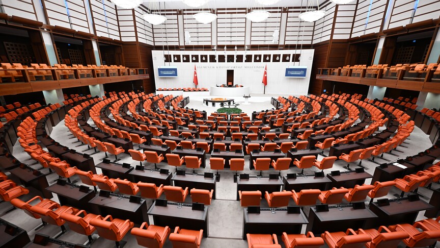 TBMM binası genel görünümü
