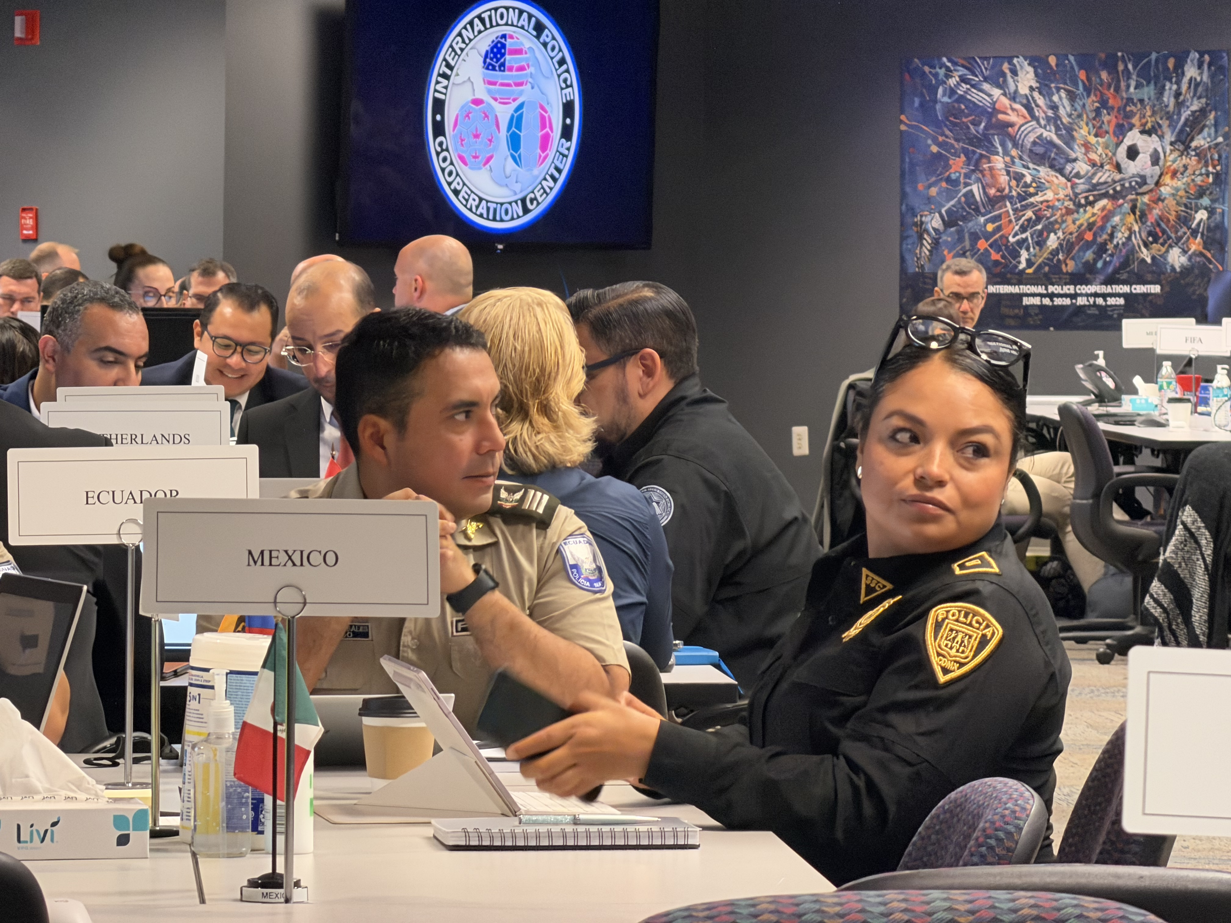 Dünya Kupası’nın güvenliği ABD’de kurulan çok uluslu polis merkezinden yönetiliyor