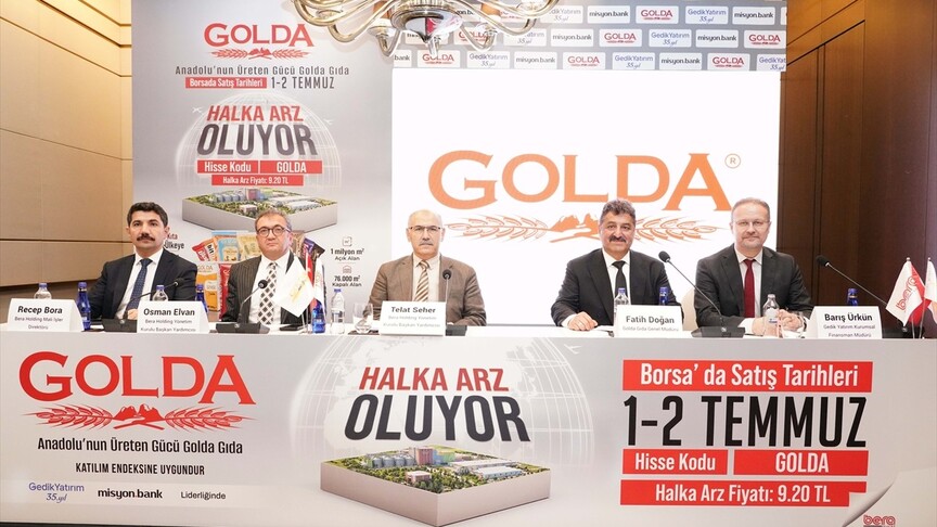 Golda Gıda logosu ve halka arz süreci