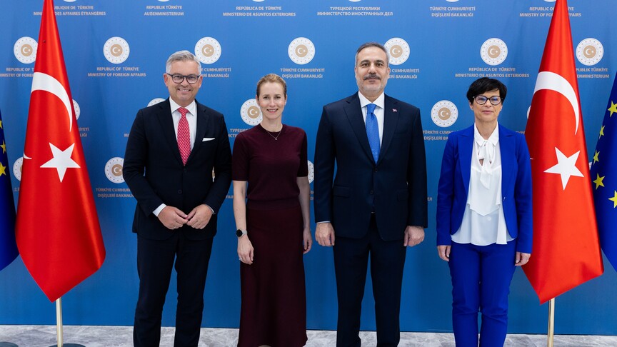 Dışişleri Bakanı Hakan Fidan Ankara'da AB yetkililerini kabul etti