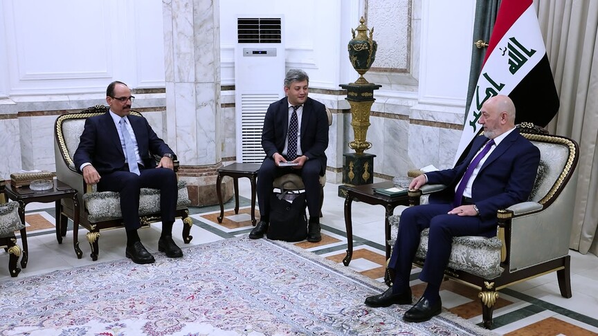 MİT Başkanı İbrahim Kalın'ın Irak'taki temasları sırasında çekilmiş bir fotoğrafı.