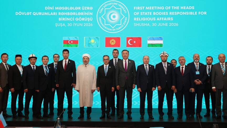 Türk Devletleri Teşkilatı Din İşlerinden Sorumlu Devlet Kurumları Başkanları Şuşa toplantısı