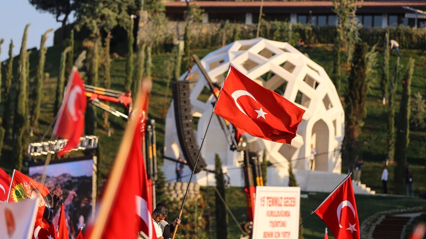 15 Temmuz Demokrasi ve Şehitleri Anma Yürüyüşü