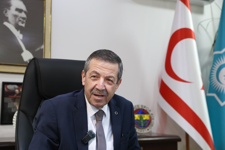 Kryediplomati i TRNC së  Garancia e Turqisë dhe prania e saj ushtarake janë kyçe për ekuilibrin turko grek