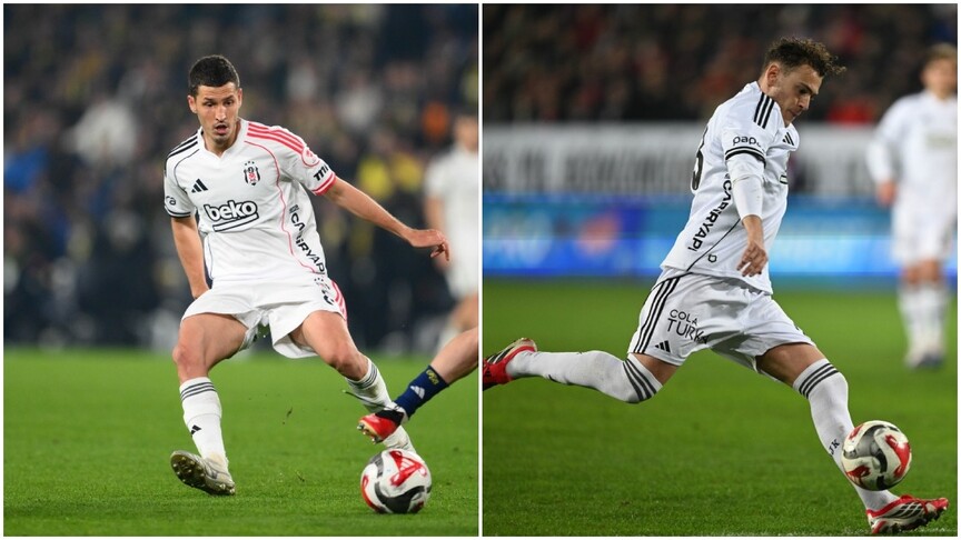 Beşiktaş kulüp logosu ve ayrılan futbolcular