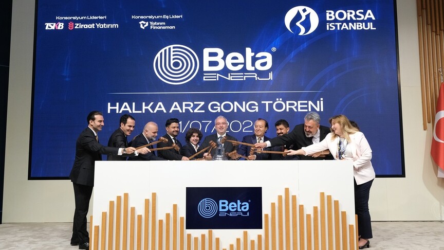 Borsa İstanbul'da gong Beta Enerji ve Teknoloji AŞ için çaldı