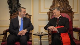 لبنان.. البطريرك الماروني يلتقي وزير الخارجية السوري