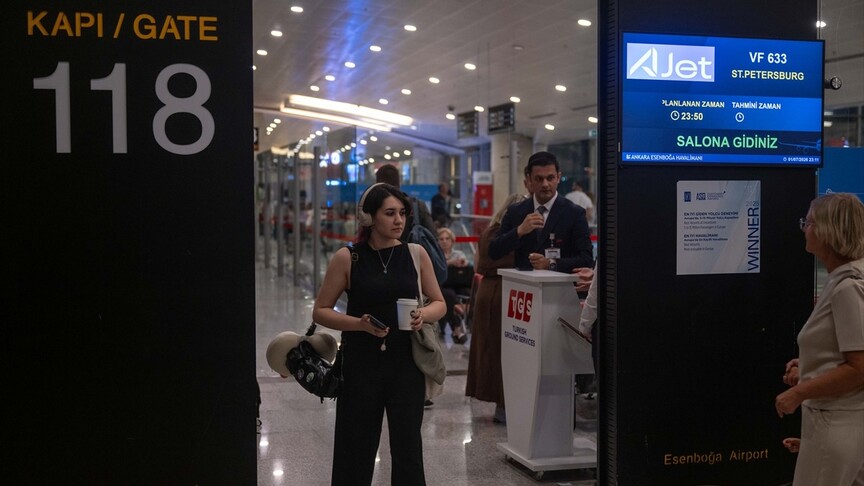 AJet'in Ankara-St. Petersburg hattındaki ilk uçuşu yapıldı