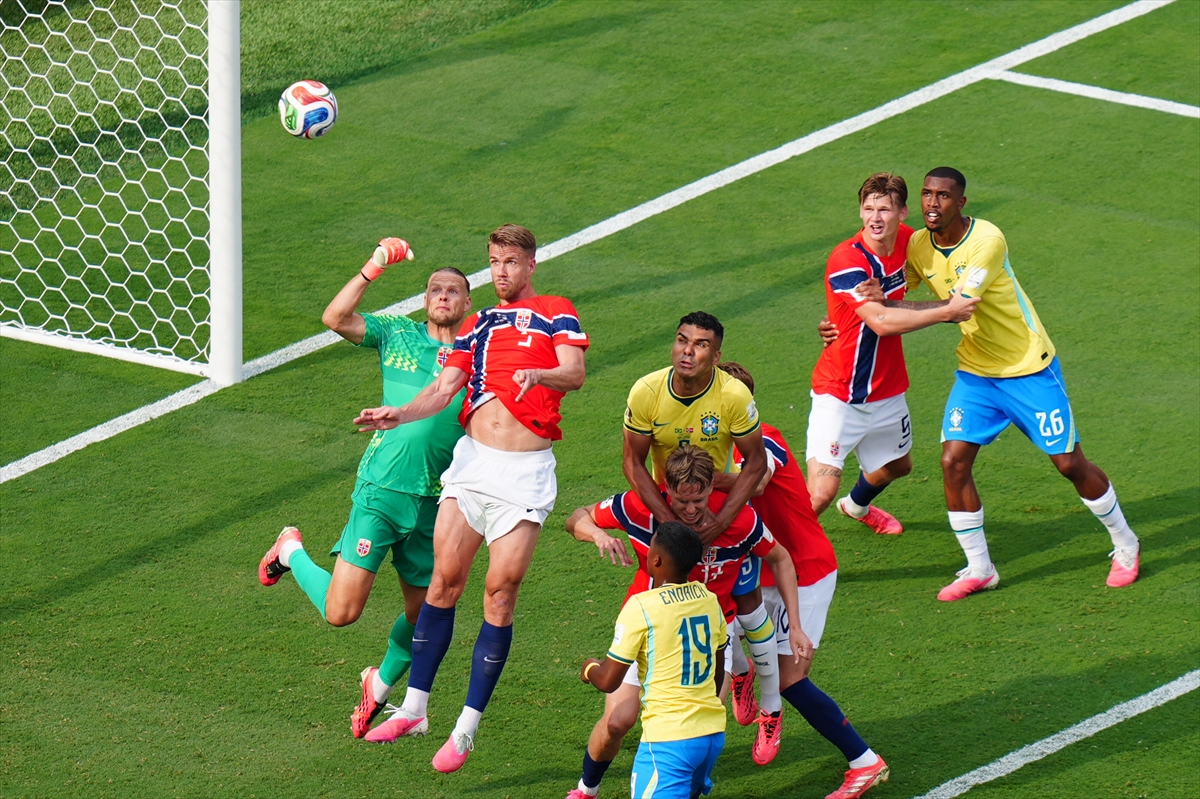 2026 FIFA Dünya Kupası son 16 turunda Brezilya, Norveç'i 2-1 yendi