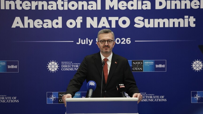 Cumhurbaşkanlığı İletişim Başkanı Duran, NATO Zirvesi öncesi uluslararası basın mensuplarıyla yemekte buluştu