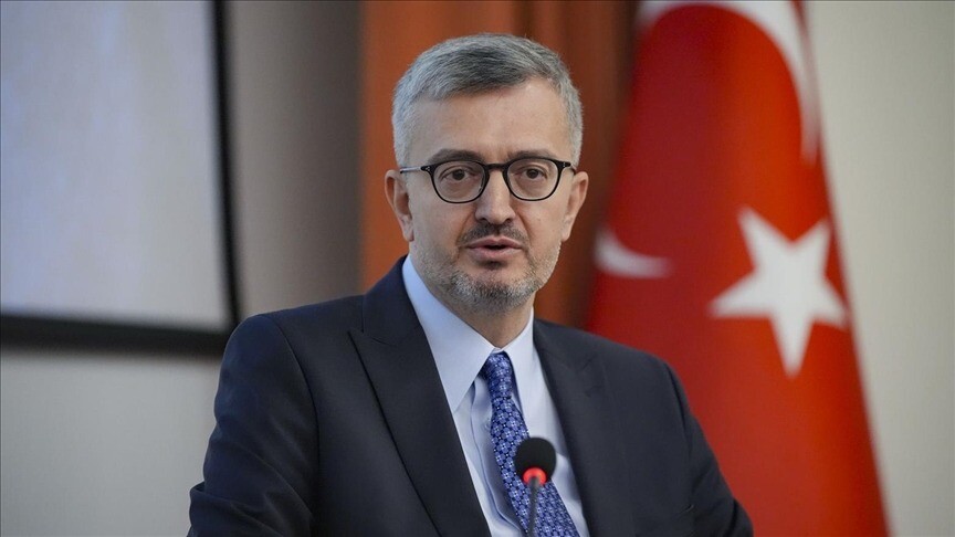 İletişim Başkanı Burhanettin Duran açıklama yapıyor.