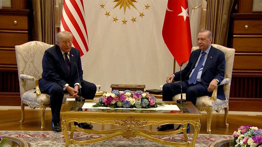 CANLI-Cumhurbaşkanı Erdoğan: F-35 konusunda Liderler Zirvesi'nden hayırlı bir karar çıkacağına inanıyorum haber görseli