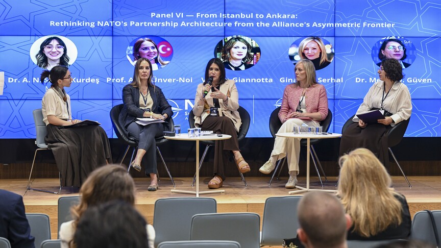 NATO Zirvesi Diyalogları kapsamında NATO'nun ortaklık yapısının ele alındığı panel düzenlendi haber görseli