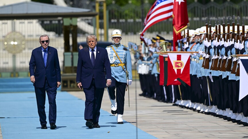 ABD Başkanı Trump'a "A+ tipi resmi tören"le karşılama haber görseli