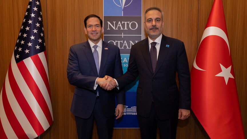 Dışişleri Bakanı Fidan, ABD Dışişleri Bakanı Rubio ile bir araya geldi haber görseli