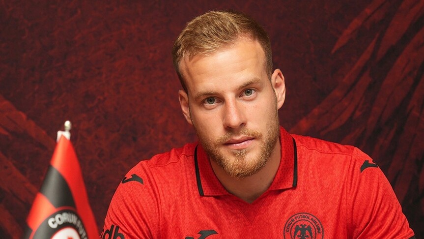 Arça Çorum FK'nın yeni transferi Hırvat stoper Hrvoje Smolcic