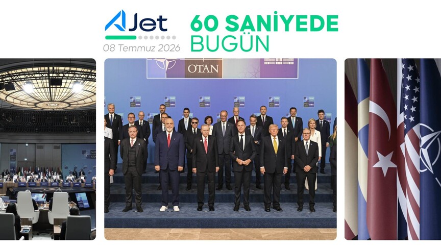60 saniyede bugün (08 Temmuz 2026) haber görseli
