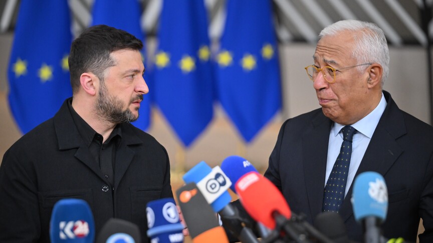 AB Konseyi Başkanı Costa, Ukrayna Devlet Başkanı Zelenskiy'le görüştü