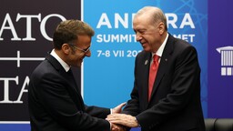 Macron, Cumhurbaşkanı Erdoğan ile görüşmesinden çok memnun kaldığını söyledi