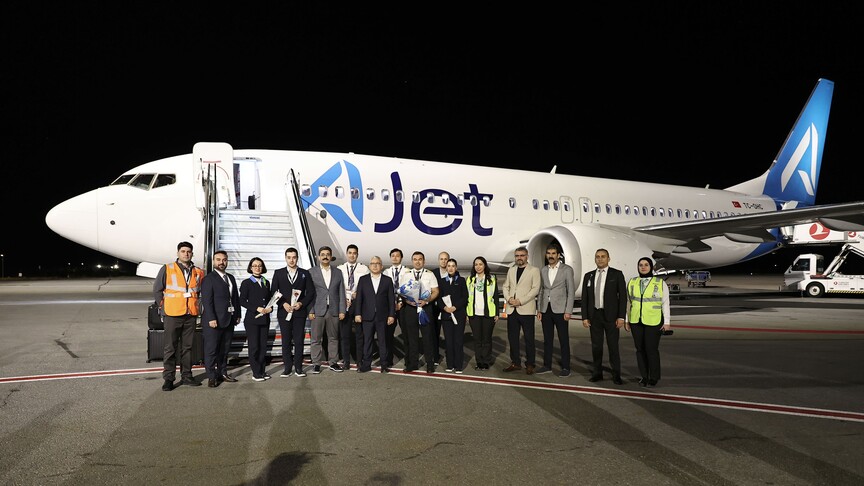 AJet'in Sivas-Köln uçak seferleri başladı haber görseli