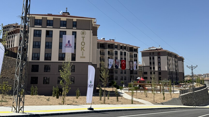 Malatya'da teslim edilen deprem konutları