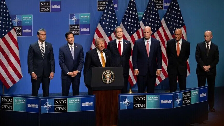 Trump  NATO  ka bërë një rrugë të gjatë sot 