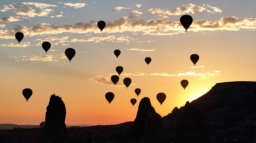 Kapadokya'da balon turizmi için uçuş ağının genişletilmesi planlanıyor