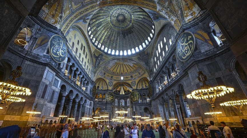 Ayasofya-i Kebir Camii yapay zekayla korunuyor