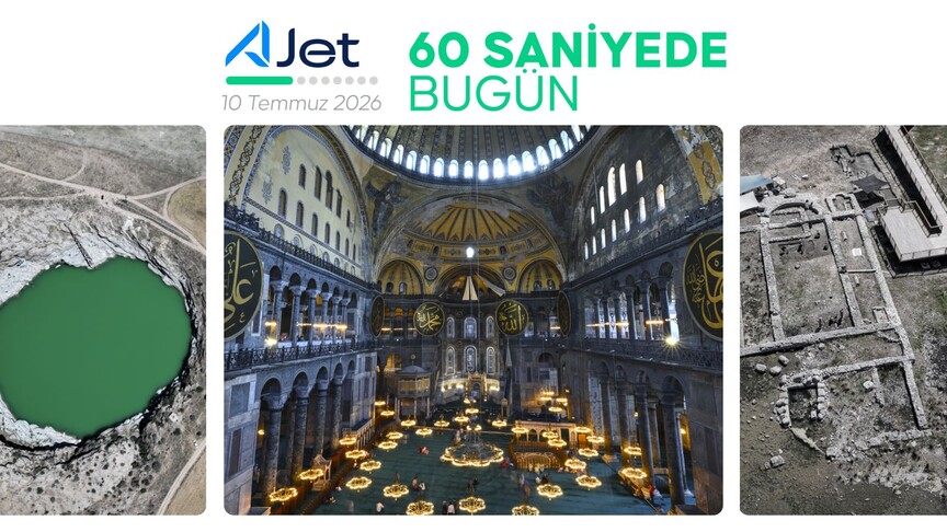 60 saniyede bugün (10 Temmuz 2026) haber görseli