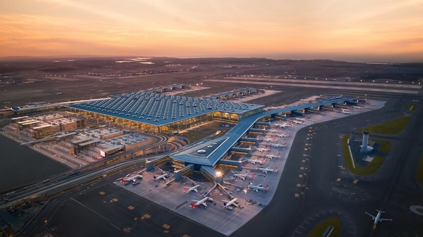 İstanbul'daki iki havalimanı, 78 ilin nüfusundan fazla yolcu ağırladı haber görseli