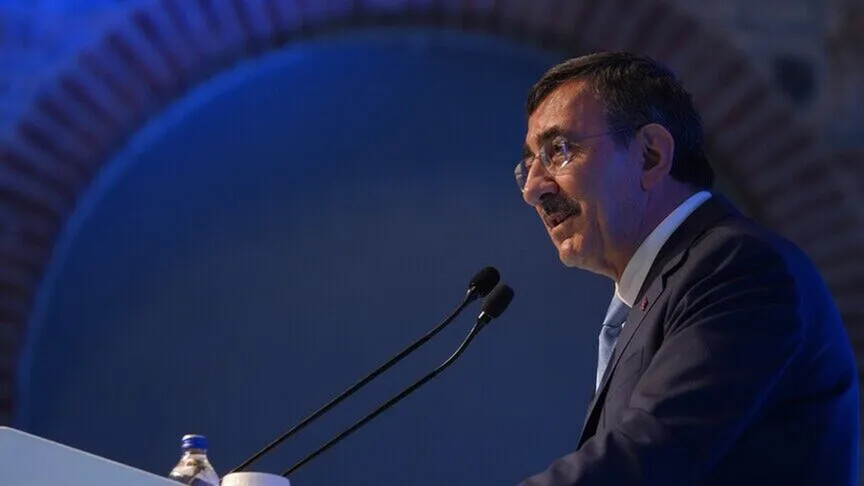 Cumhurbaşkanı Yardımcısı Yılmaz: (Avrupa Parlamentosunun 1974 Barış Harekatı'na ilişkin kararı) Yok hükmünde bir karar haber görseli