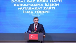 Cumhurbaşkanı Yardımcısı Yılmaz: Ülkelerimizi deniz altından bağlayacak doğal gaz hattı için çalışmaları başlatıyoruz