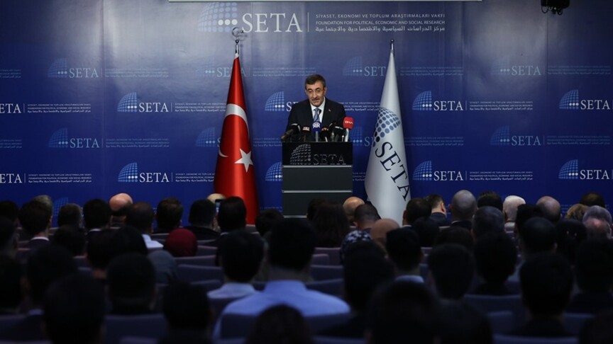 Cumhurbaşkanı Yardımcısı Yılmaz: 15 Temmuz'un ardından geçen on yıl, Türkiye için yeniden yapılanma dönemi olmuştur haber görseli